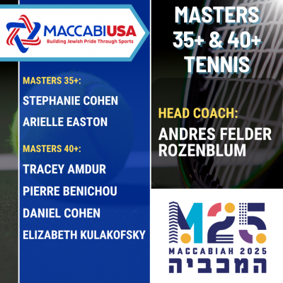 NEW Masters 35+ & 40+ Tennis 618