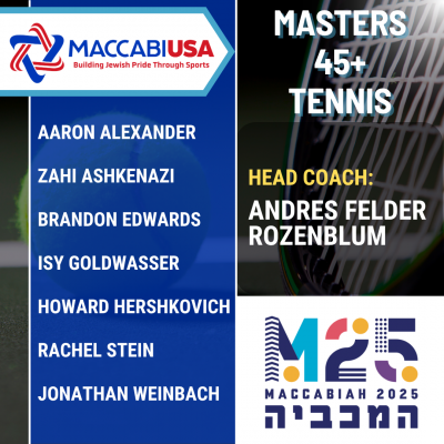 NEW Masters 45+ Tennis up 618