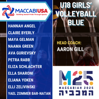 U18 Girls' Volleyball (Blue)