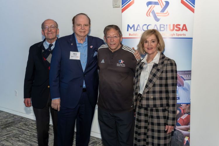 Leland Faust Stuart Weitzman Tonja Magerman Barry Gurland pose after panel2