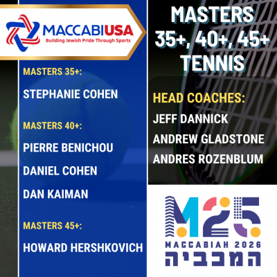 Masters 35+ & 40+ 45+ Tennis