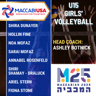 U15 Girls' Volleyball up 61
