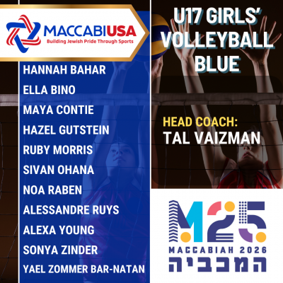 U17 Girls' Volleyball (Blue) up 525