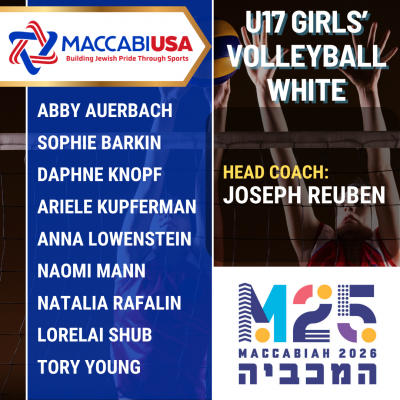 U17 Girls' Volleyball (White) up 525