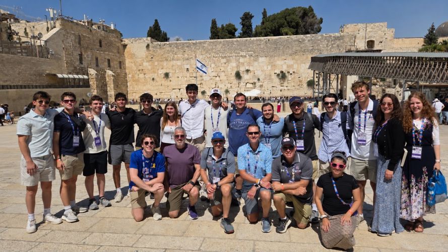 MMP team at Western Wall (with Heiko)